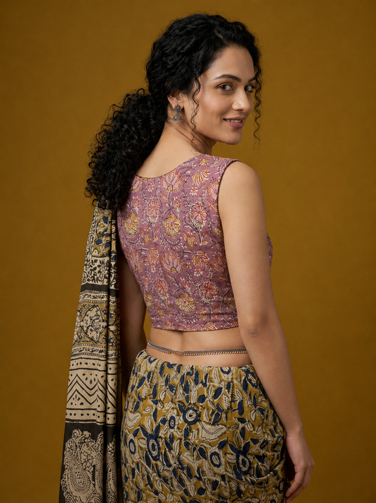 Hand Block Printed Blouse