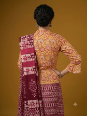 Hand Block Printed Koti Blouse