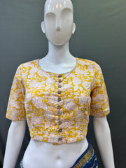 Hand Block Printed Blouse