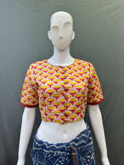 Hand Block Printed Blouse