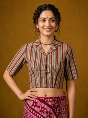 Hand Block Printed Blouse