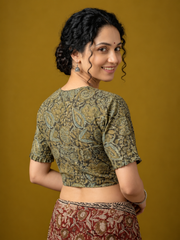 AJRAKH Hand Block Printed Blouse