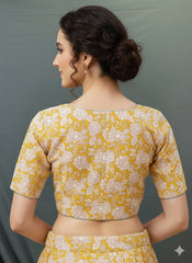 Hand Block Printed Blouse