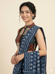 Patchwork AJRAKH Printed Cotton Blouse