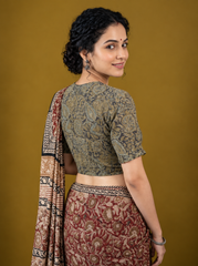 AJRAKH Hand Block Printed Blouse