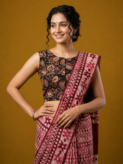 Kalamkari Hand Block Printed Blouse