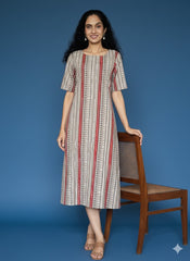 Hand Block Printed Dress