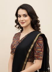 Kalamkari Hand Block Printed Blouse