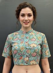 Kalamkari Hand Block Printed Blouse