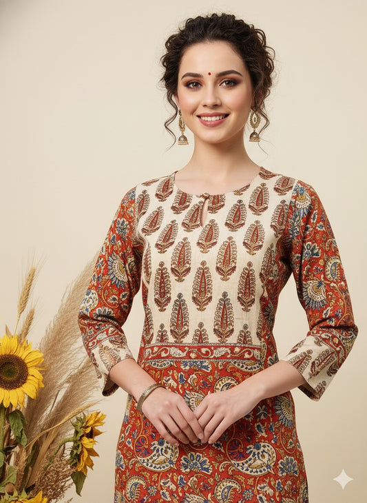 Kalamkari Kurti