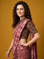 Kalamkari Hand Block Printed Blouse