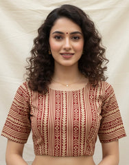 Hand Block Printed Blouse