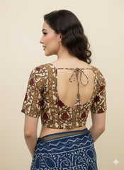 Kalamkari Hand Block Printed Blouse