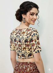 Hand Block Printed Blouse