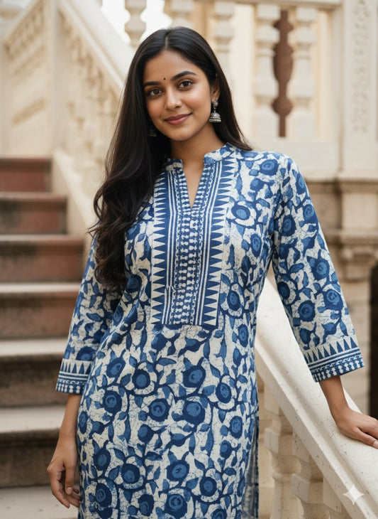 Indigo Dyed Kurti