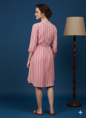 Hand Block Printed Tunic Dress