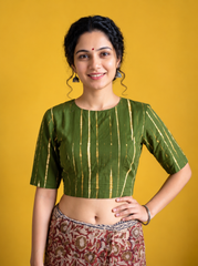 Hand Block Printed Blouse