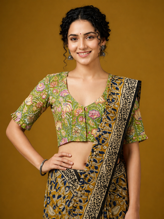 Hand Block Printed Blouse