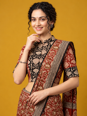 Kalamkari Hand Block Printed Blouse
