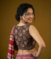Kalamkari Hand Block Printed Blouse