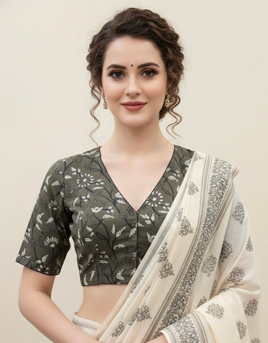 Hand Block Printed Blouse