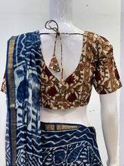 Kalamkari Hand Block Printed Blouse