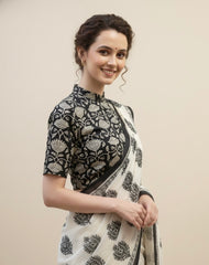 Kalamkari Hand Block Printed Cotton Blouse