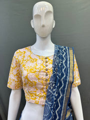 Hand Block Printed Blouse
