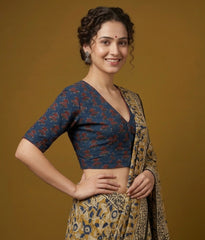 AJRAKH Hand Block Printed Blouse