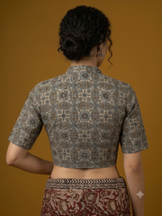 AJRAKH Hand Block Printed Blouse