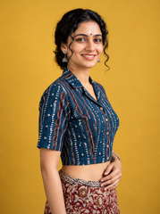 Hand Block Printed Blouse