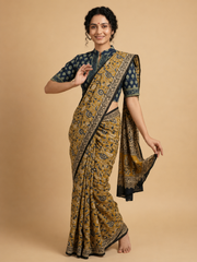 AJRAKH Hand Block Printed Blouse