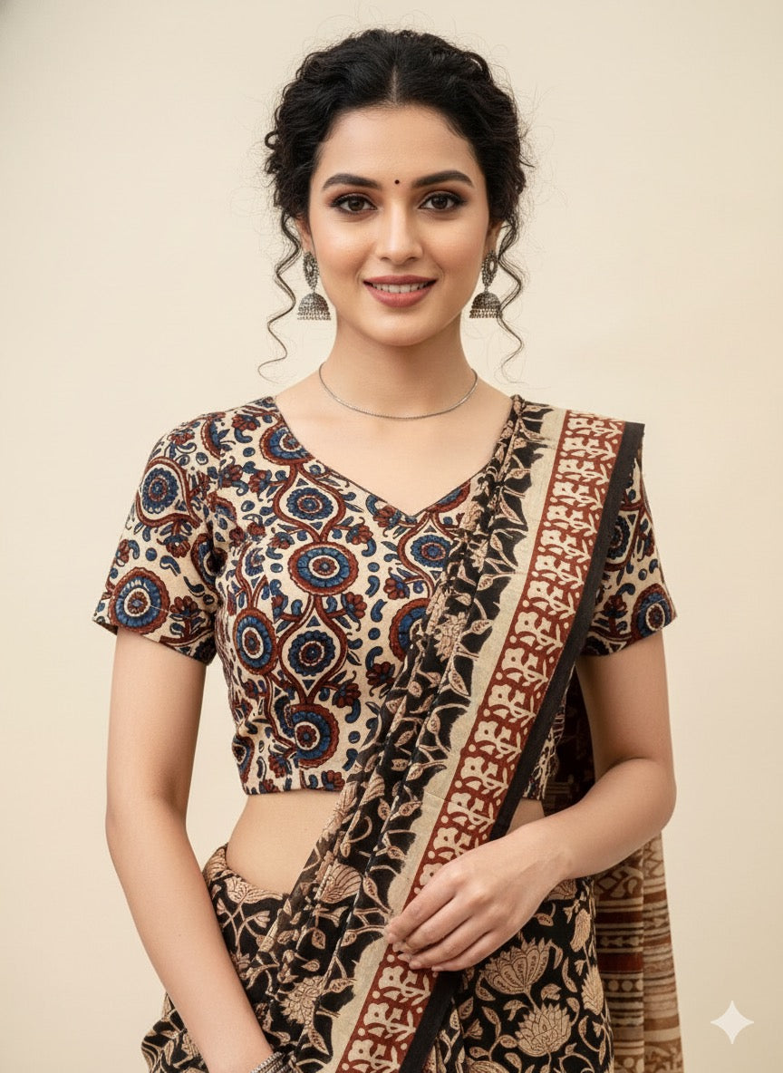 AJRAKH Padded Blouse