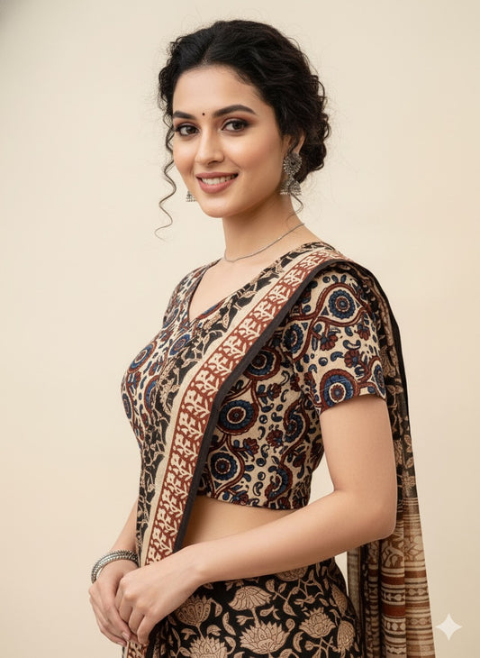 AJRAKH Padded Blouse