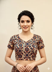 AJRAKH Padded Blouse
