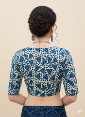 Indigo Padded Blouse