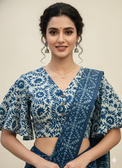 Khadi Indigo Blouse