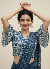 Khadi Indigo Blouse