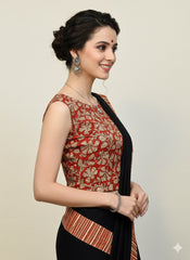 Hand Block Printed Blouse