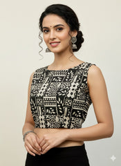 Hand Block Printed Blouse