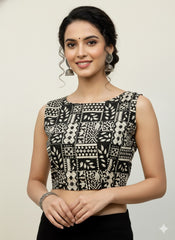 Hand Block Printed Blouse