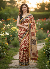 Chanderi Silk Saree