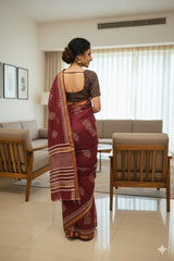Maheshwari Silk Saree