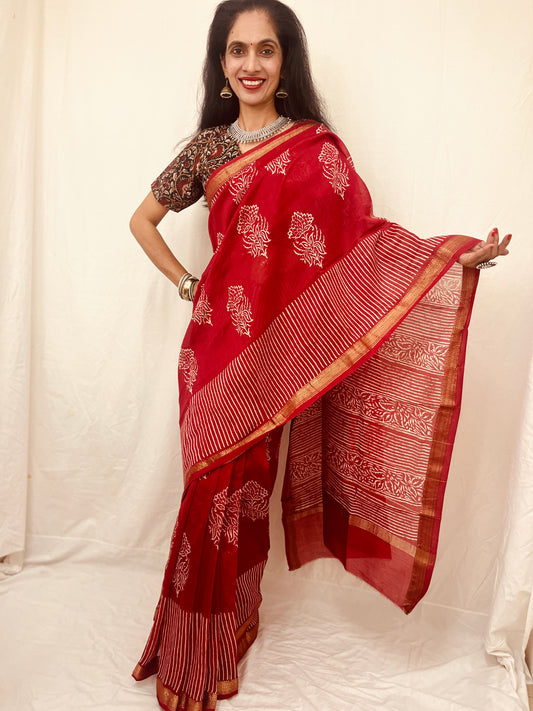 Chanderi Silk Saree