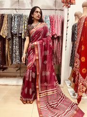 Maheshwari Silk Saree
