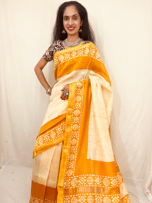 Maheshwari Silk Saree