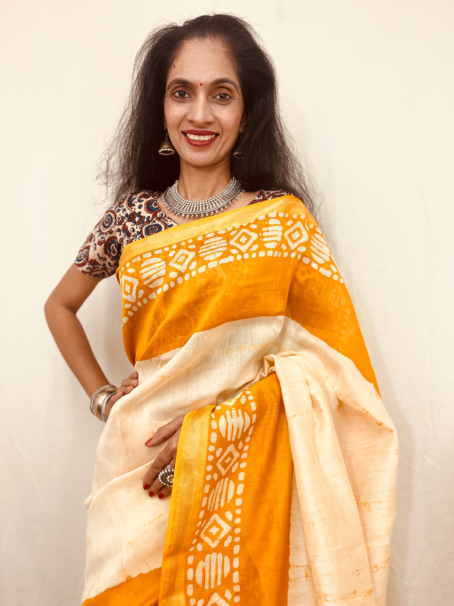 Maheshwari Silk Saree