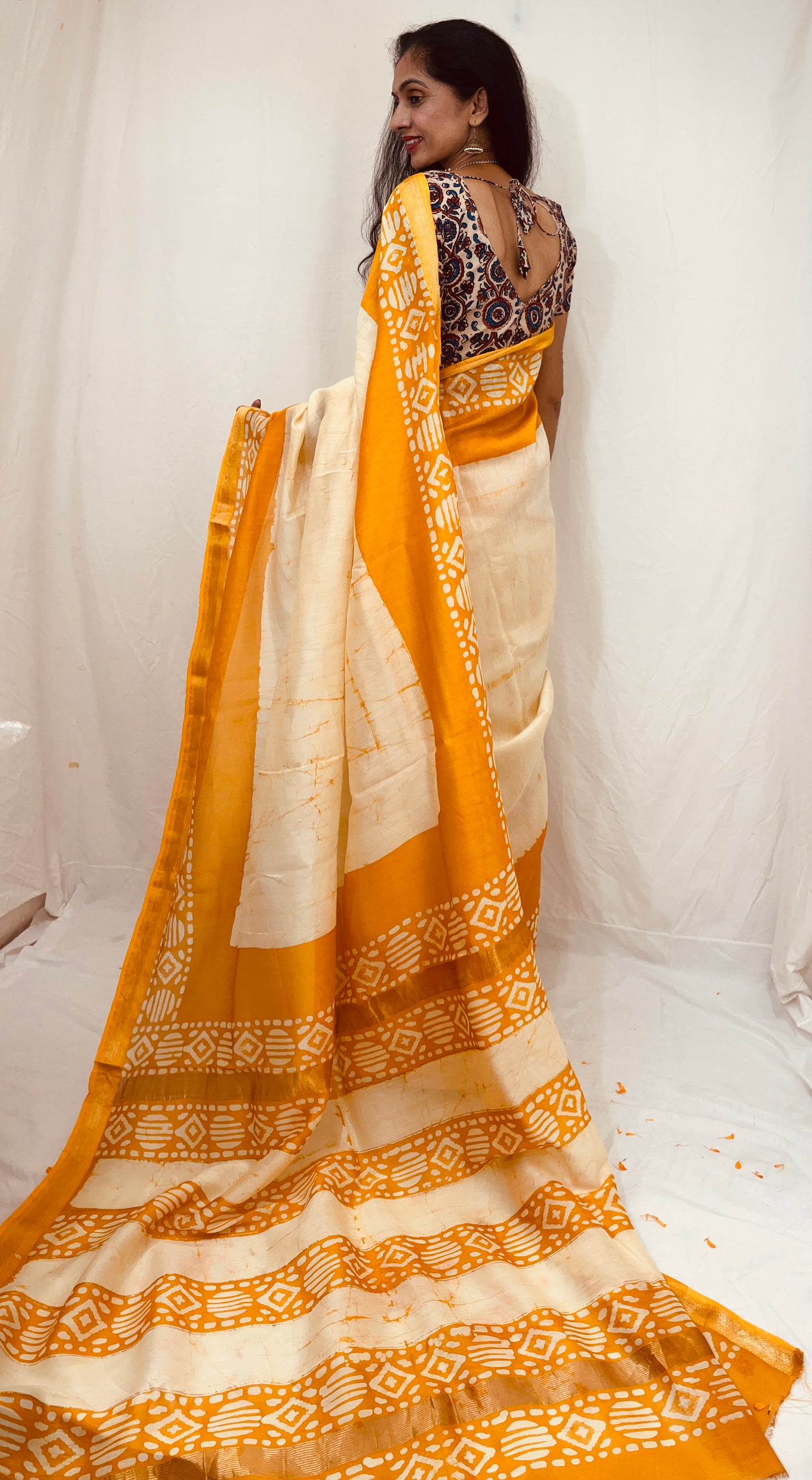Maheshwari Silk Saree