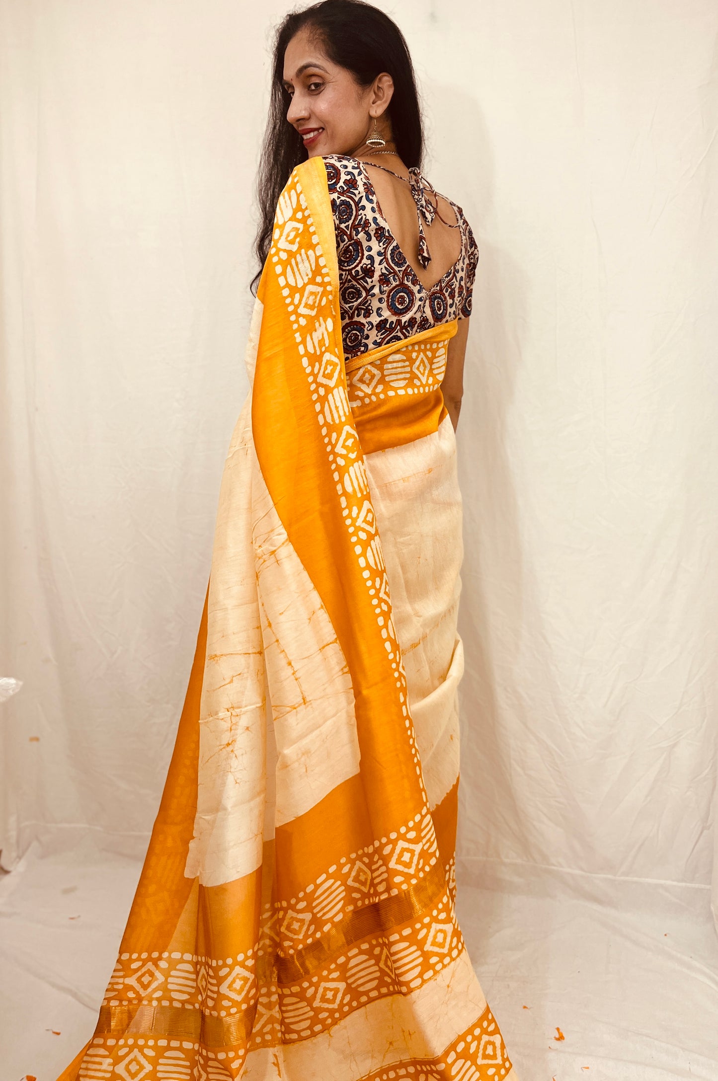 Maheshwari Silk Saree