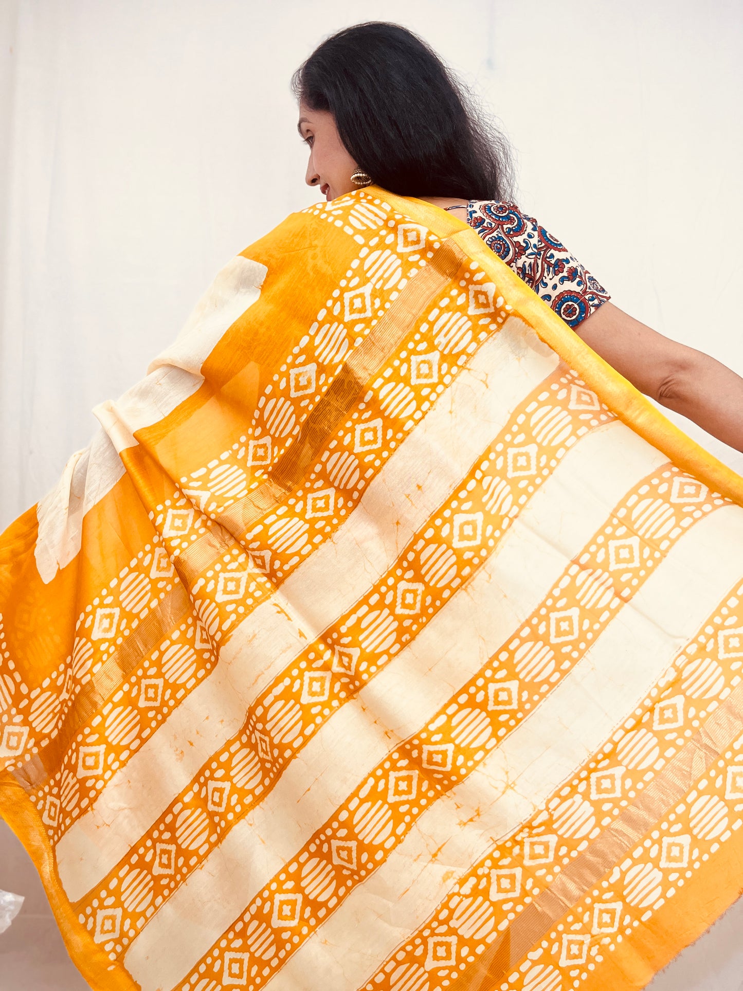 Maheshwari Silk Saree